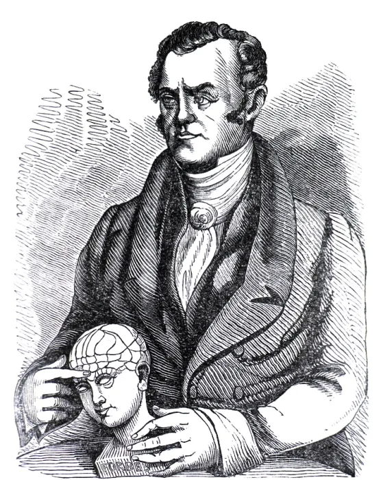 Framed Print : Franz Joseph Gall, German Phrenologist
