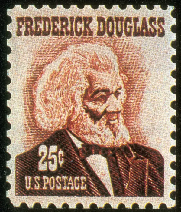 Framed Print : Frederick Douglass, U.S. Postage Stamp, 1967 Framed Print : Frederick Douglass, U.S. Postage Stamp, 1967
