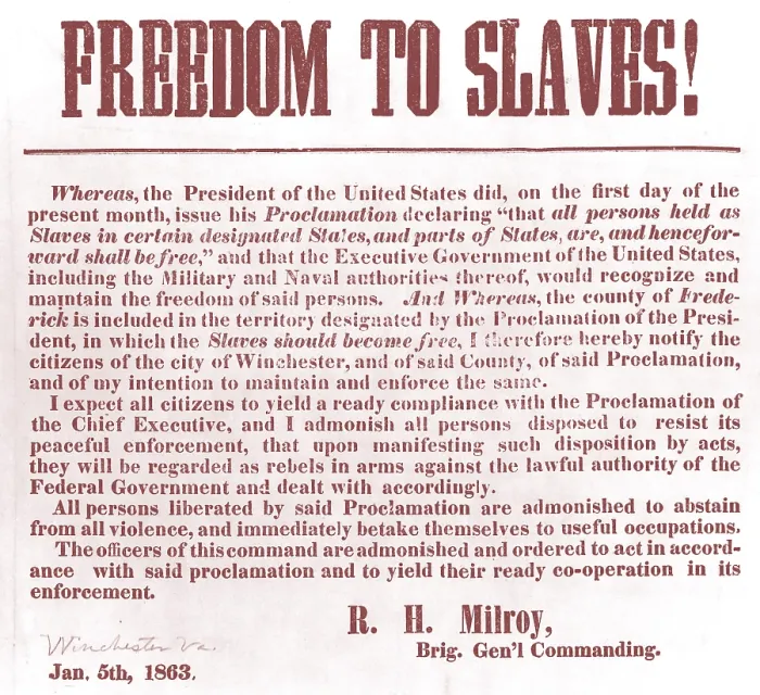 Framed Print : Freedom to Slaves Framed Print : Freedom to Slaves