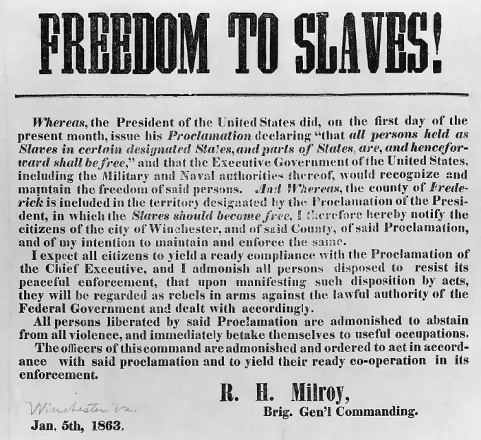 Framed Print : Freedom to Slaves