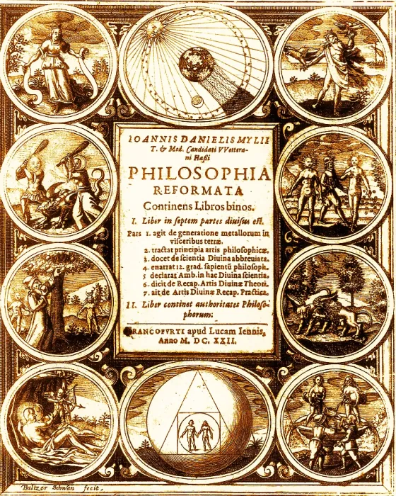Framed Print : Frontispiece of Alchemical Treatise Framed Print : Frontispiece of Alchemical Treatise