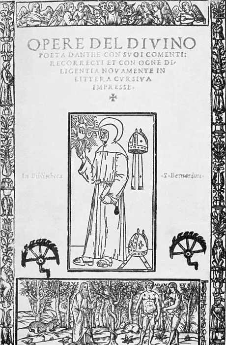 Framed Print : Frontispiece, Dante's Divine Comedy Framed Print : Frontispiece, Dante's Divine Comedy
