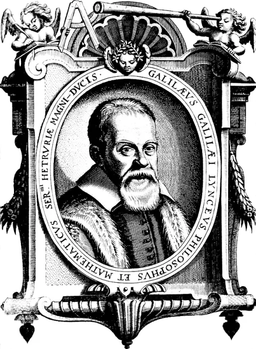 Framed Print : Galileo Galilei, Italian Polymath