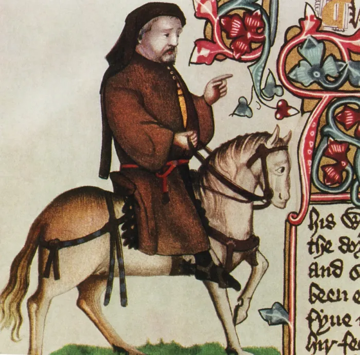Framed Print : Geoffrey Chaucer, English Poet Framed Print : Geoffrey Chaucer, English Poet