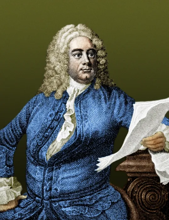 Framed Print : George Handel, German Baroque Composer Framed Print : George Handel, German Baroque Composer