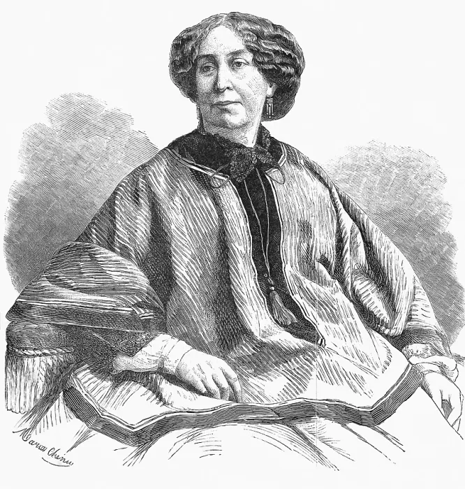 Framed Print : George Sand, French Author and Feminist Framed Print : George Sand, French Author and Feminist