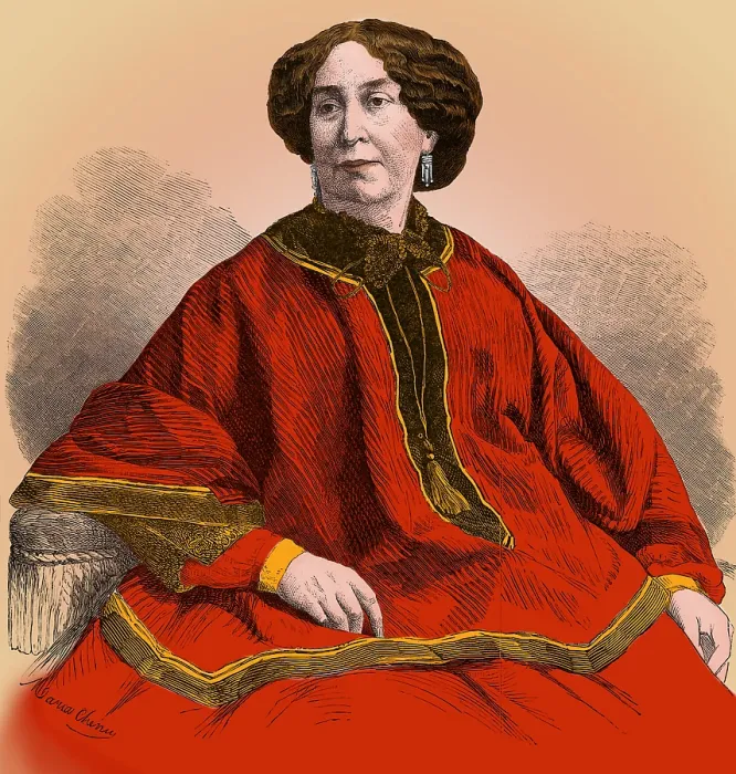 Framed Print : George Sand, French Author and Feminist Framed Print : George Sand, French Author and Feminist