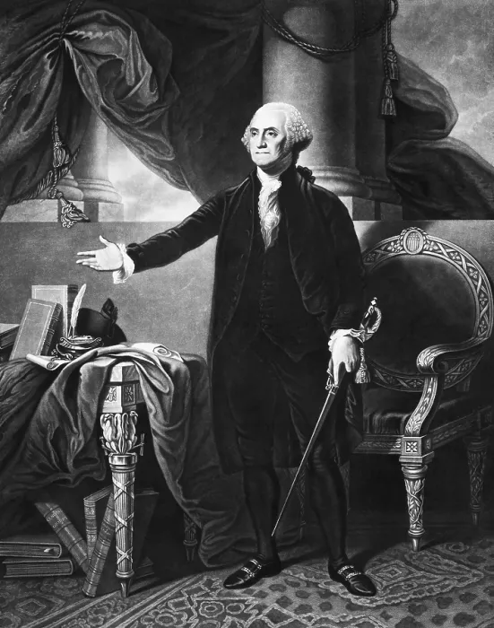 Framed Print : George Washington, 1st U.S. President Framed Print : George Washington, 1st U.S. President