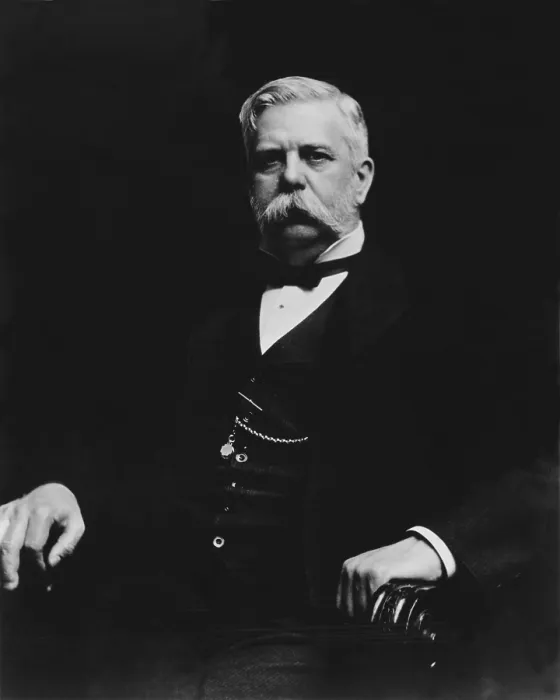 Framed Print : George Westinghouse, American Entrepreneur Framed Print : George Westinghouse, American Entrepreneur