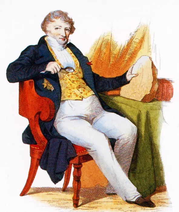 Framed Print : Georges Cuvier, French Naturalist Framed Print : Georges Cuvier, French Naturalist