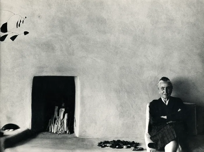 Framed Print : Georgia O'Keeffe, 1971 Framed Print : Georgia O'Keeffe, 1971