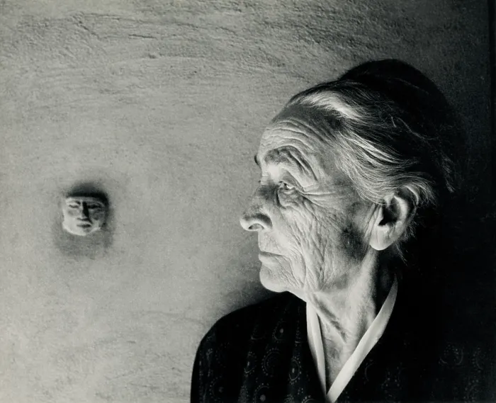Framed Print : Georgia O'Keeffe, 1971 Framed Print : Georgia O'Keeffe, 1971