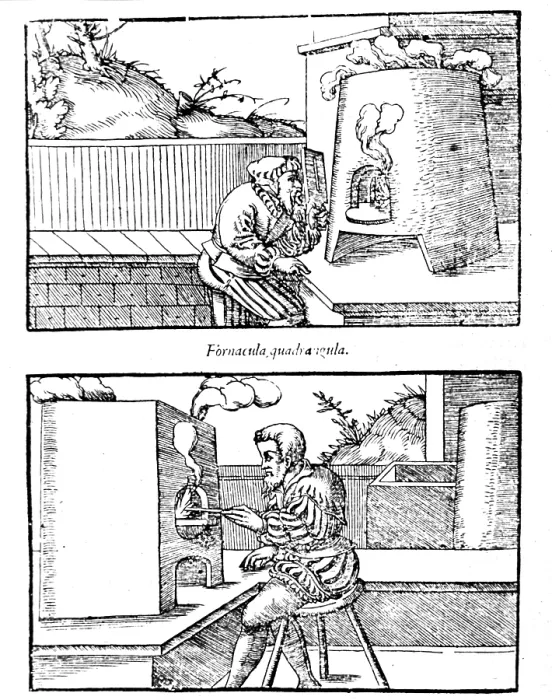 Framed Print : Georgius Agricola, De Re Metallica, Cupellation Furnaces Framed Print : Georgius Agricola, De Re Metallica, Cupellation Furnaces