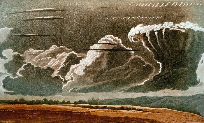 Framed Print : German Cloud Atlas, 1819 Framed Print : German Cloud Atlas, 1819