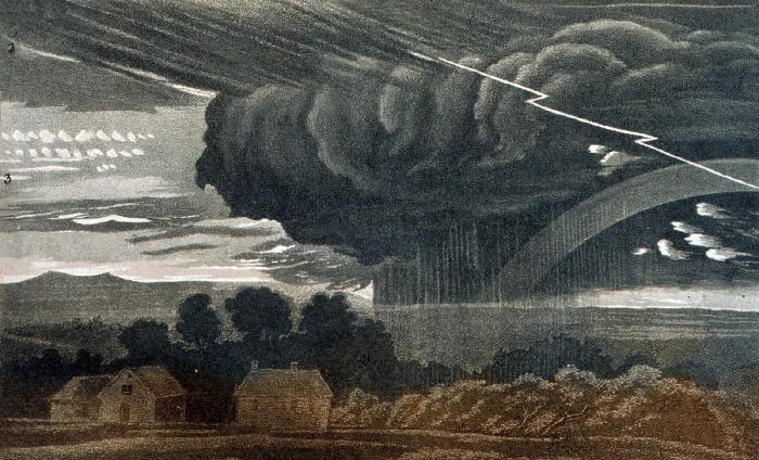 Framed Print : German Cloud Atlas, 1819 Framed Print : German Cloud Atlas, 1819