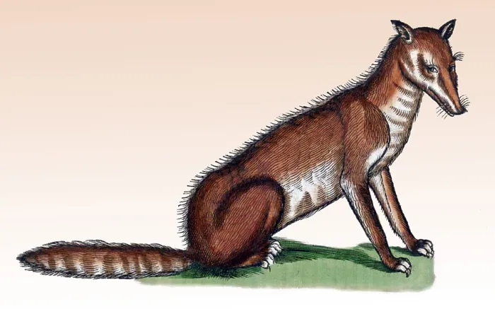 Framed Print : Gessner, Fox, 16th Century