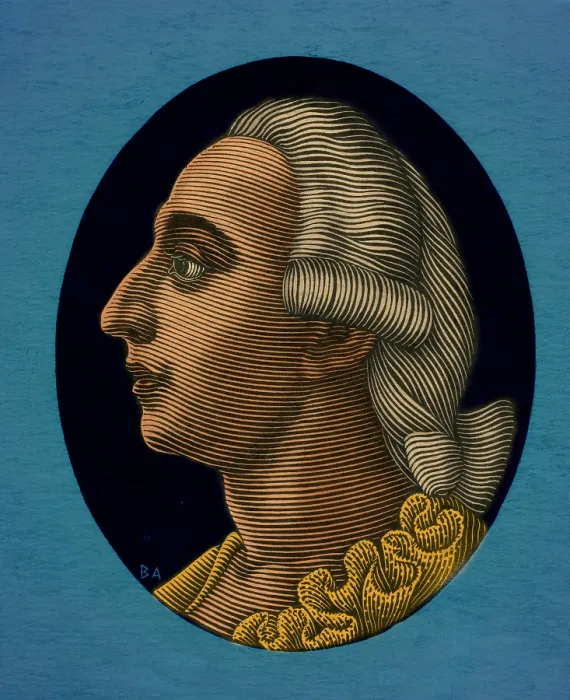 Framed Print : Giacomo Casanova, Italian Author