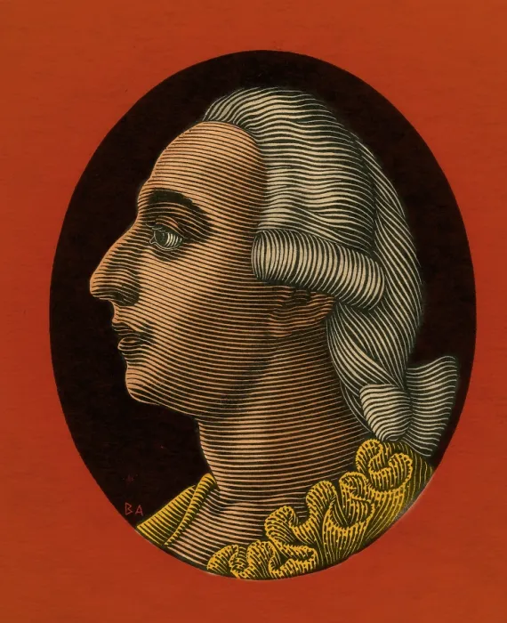 Framed Print : Giacomo Casanova, Italian Author