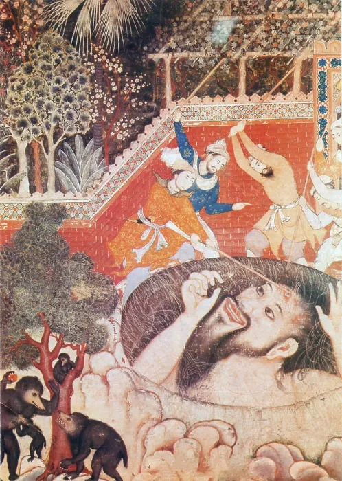Framed Print : The Giant Zumrud Shah