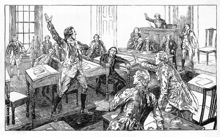Framed Print : 'Give Me Liberty, or Give Me Death!' 1775 Framed Print : 'Give Me Liberty, or Give Me Death!' 1775