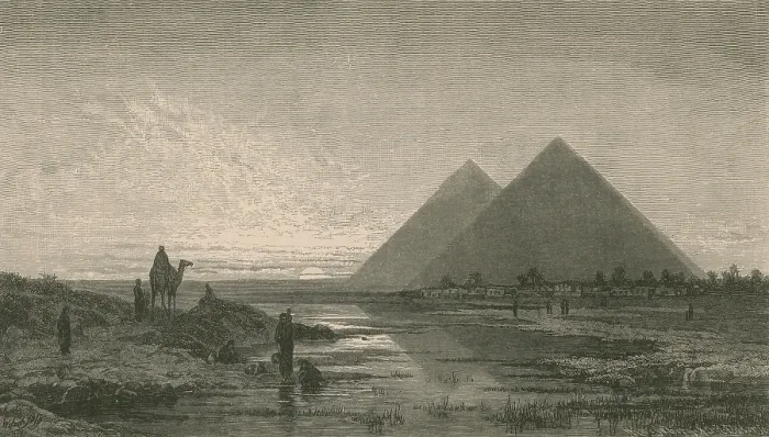 Framed Print : Giza Pyramids Framed Print : Giza Pyramids