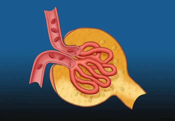 Framed Print : Glomerulus, Illustration