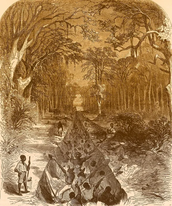 Framed Print : Grant's Canal, 1862 Framed Print : Grant's Canal, 1862