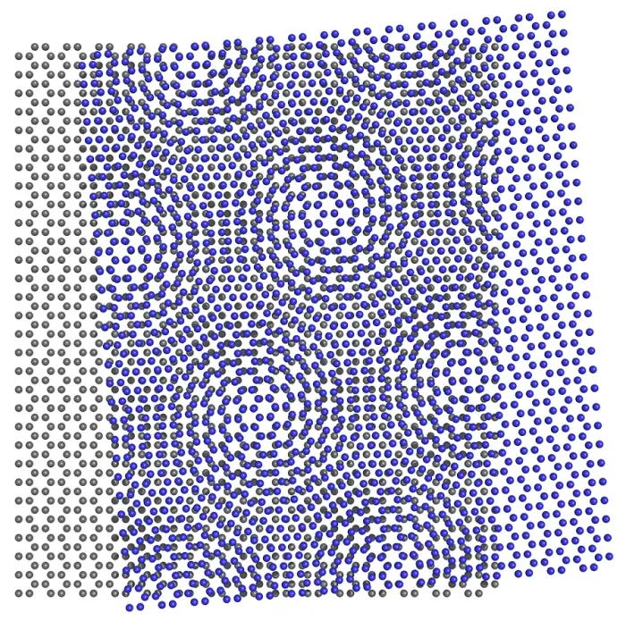 Framed Print : Graphene, Atomic Scale Moire Patterns Framed Print : Graphene, Atomic Scale Moire Patterns