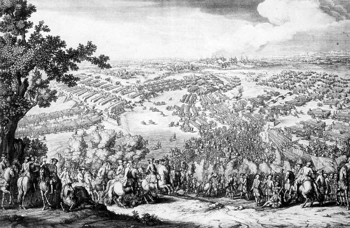 Framed Print : Great Northern War, Battle of Poltava, 1709 Framed Print : Great Northern War, Battle of Poltava, 1709