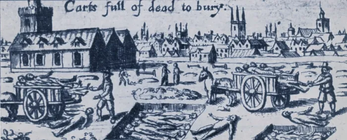 Framed Print : Great Plague of London, 1665 Framed Print : Great Plague of London, 1665