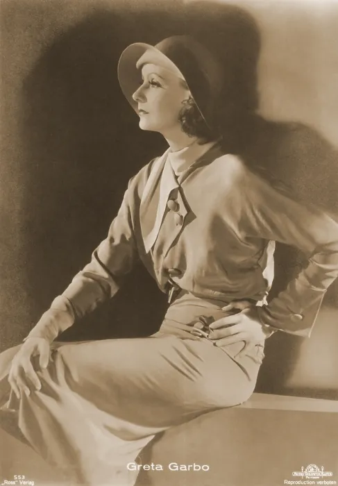 Framed Print : Greta Garbo, Hollywood Movie Star