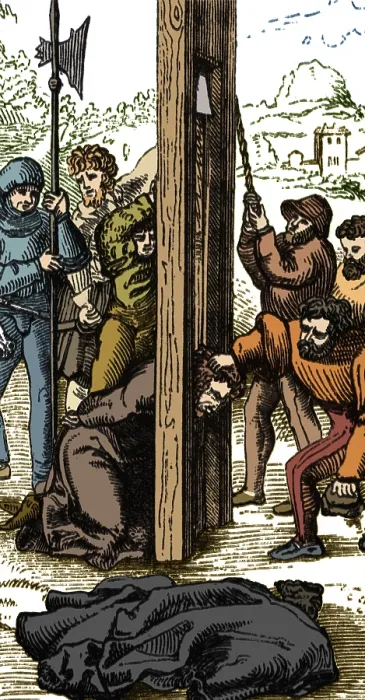 Framed Print : The Guillotine, 18th Century