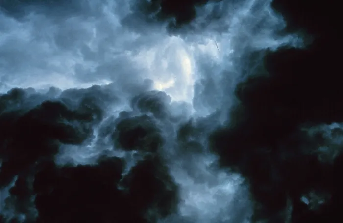 Framed Print : Gust Front Framed Print : Gust Front