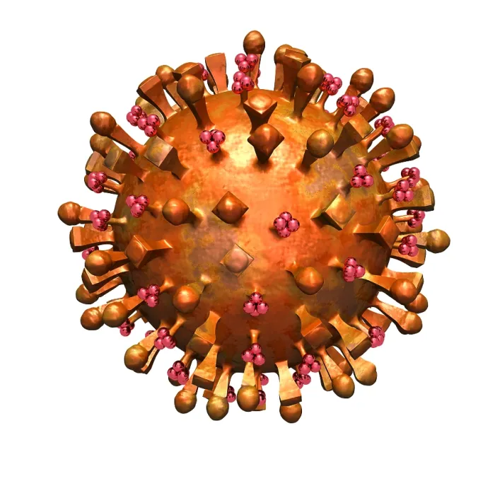 Framed Print : H5N1 Virus Framed Print : H5N1 Virus