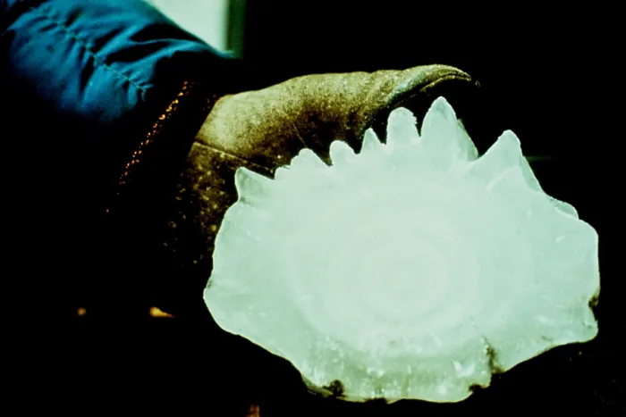 Framed Print : Hailstone. A very large hailstone. No location given Framed Print : Hailstone. A very large hailstone. No location given