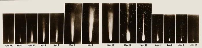 Framed Print : Halley's Comet, 1910