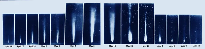 Framed Print : Halley's Comet, 1910 Framed Print : Halley's Comet, 1910