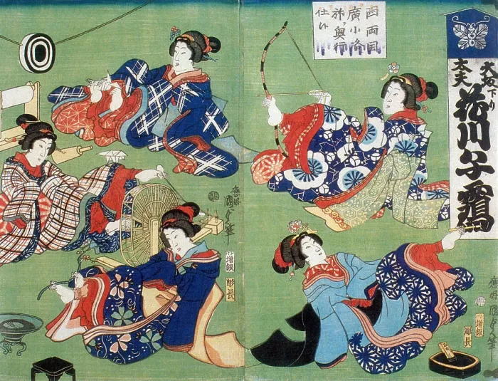 Framed Print : Hanakawa, Japanese Armless Wonder Framed Print : Hanakawa, Japanese Armless Wonder