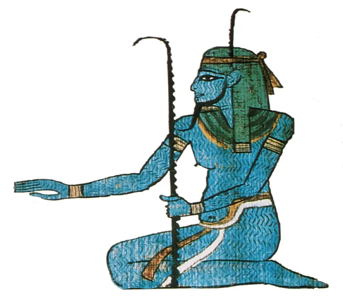 Framed Print : Hapi, Egyptian Fertility God Framed Print : Hapi, Egyptian Fertility God