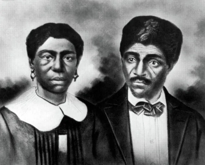 Framed Print : Harriet and Dred Scott, American Slaves Framed Print : Harriet and Dred Scott, American Slaves
