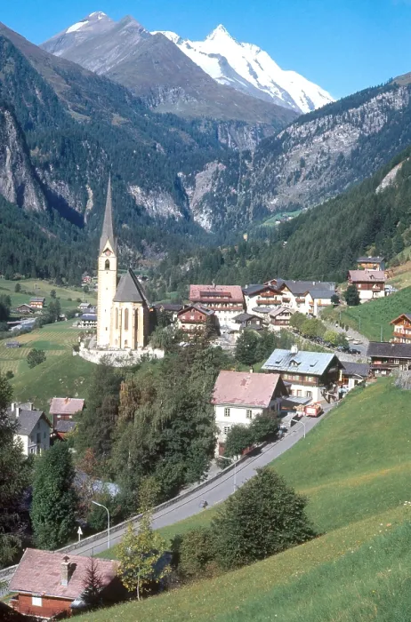 Framed Print : Heiligenblut Village Framed Print : Heiligenblut Village