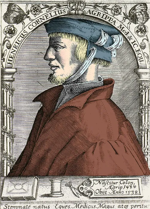 Framed Print : Heinrich Cornelius Agrippa, German Occultist Framed Print : Heinrich Cornelius Agrippa, German Occultist