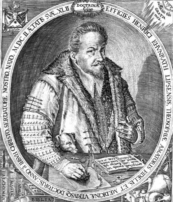 Framed Print : Heinrich Khunrath, German Alchemist Framed Print : Heinrich Khunrath, German Alchemist