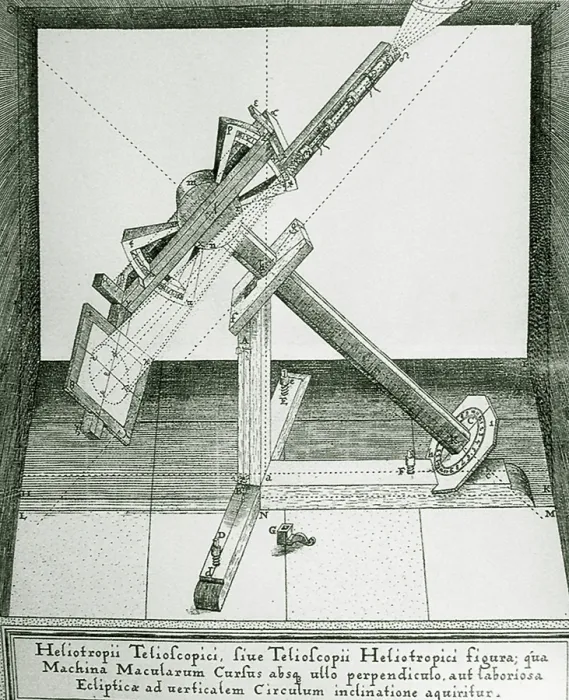 Framed Print : Helioscope, 17th century Framed Print : Helioscope, 17th century