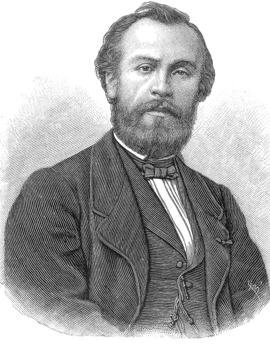 Framed Print : Henri Giffard, French Engineer Framed Print : Henri Giffard, French Engineer