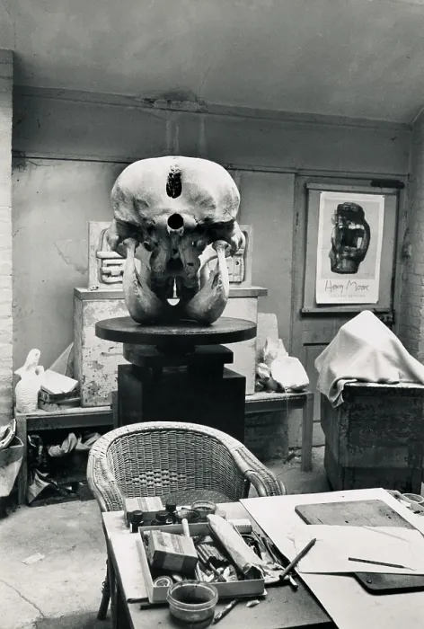 Framed Print : Henry Moore's Studio Framed Print : Henry Moore's Studio