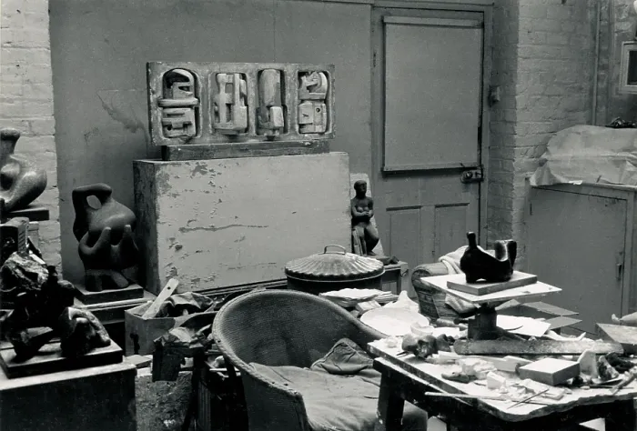 Framed Print : Henry Moore's Studio Framed Print : Henry Moore's Studio