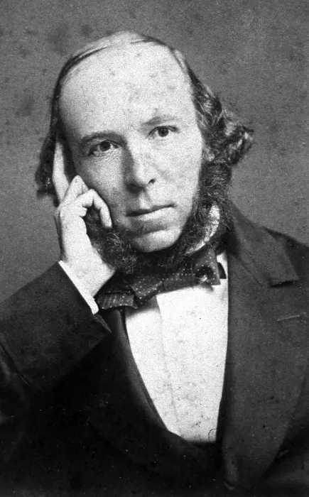 Framed Print : Herbert Spencer, English Polymath Framed Print : Herbert Spencer, English Polymath