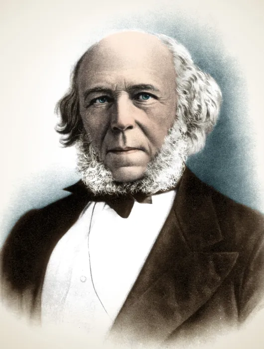 Framed Print : Herbert Spencer, English Polymath Framed Print : Herbert Spencer, English Polymath