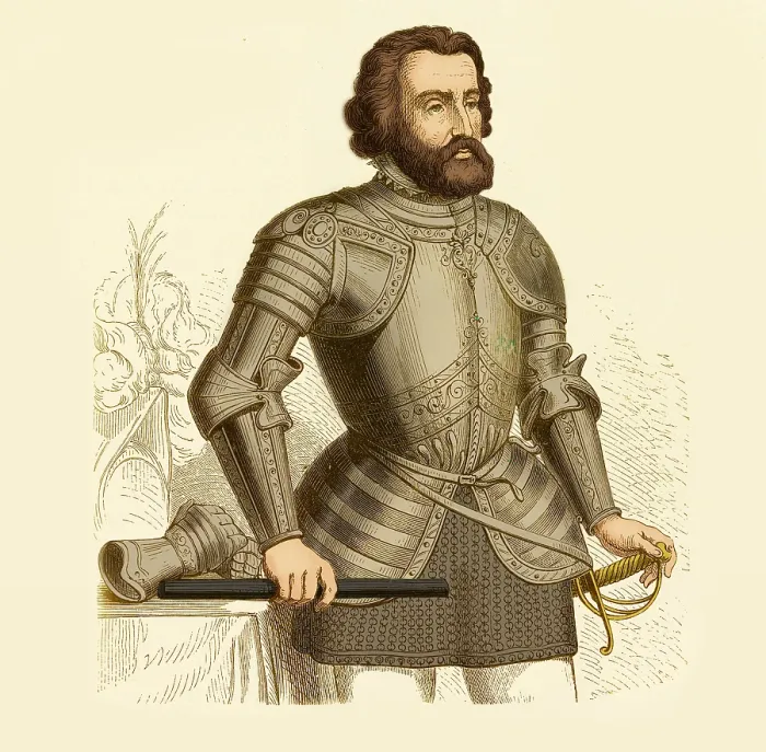 Framed Print : Hernan Cortes, Spanish Conquistador Framed Print : Hernan Cortes, Spanish Conquistador